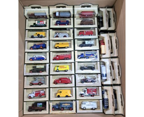 Lledo, a boxed group of promotional models which may include harder to find issues to include 41007 1928 Karrier E6 Trolley B