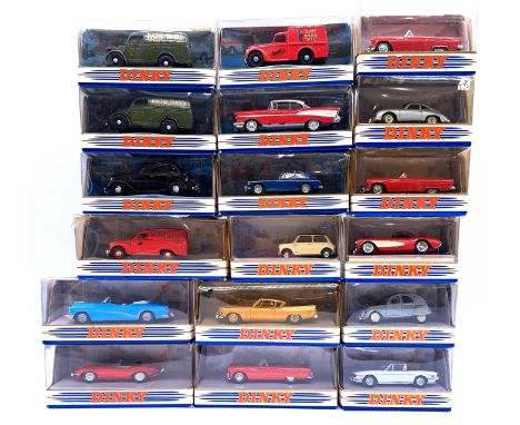 Matchbox The Dinky Collection, a boxed Car &amp; Commercial group to include DY-32 1957 Citroen 2CV, DY-28 1969 Triumph Stag 
