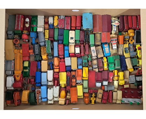 Matchbox and similar, a mostly unboxed group to include Matchbox 60 Office Site Truck, Matchbox K-4 International Tractor, Co