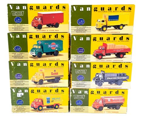 Vanguards, a boxed 1:64 Scale Commercial group to include VA8000 Bedford 'S' Type Van "Heinz", VA8006 Bedford 'S' Type Van "P