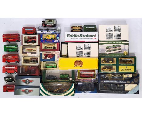 Auto Art, Matchbox, Atlas and similar a boxed and unboxed group comprising of mostly Commercial vehicles, to include Auto Art