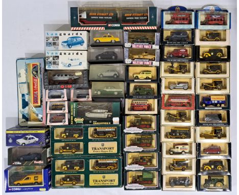 Corgi, Rio, Lledo and similar, a boxed group comprising of Lledo Vanguards, Corgi (Detailcars), Corgi Eddie Stobart and simil