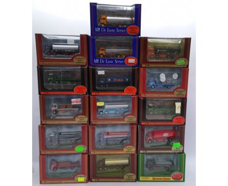 EFE a boxed 1:76 scale commercial vehicle group; to include; 34801-&nbsp; A.E.C. Mercury Flatbed 'Phorpress Bricks' , 13501 -