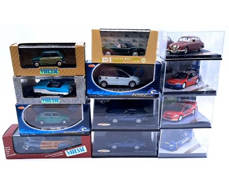Vitesse, Brumm and Solido, a boxed group to include 032 Nash Metropolitan 1956 Open Convertible, L019 Austin Cooper S 1964 Ha