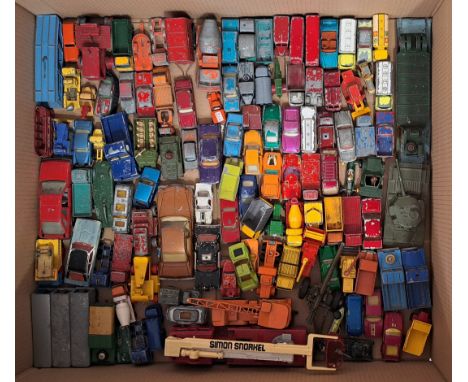 Corgi, Matchbox and similar, a unboxed mainly vintage group. Conditions generally appear Poor to Good. See photo.&nbsp;