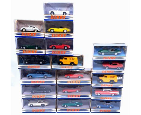 Matchbox The Dinky Collection, a boxed Car &amp; Commercial group to include DY-18 1967 Jaguar E Type MK 1 1/2, DY-20 1965 Tr