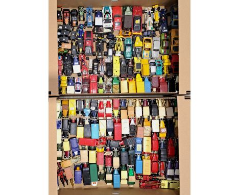 Corgi, Dinky, Hot Wheels, Lledo and similar, a unboxed group to include Commercial, F1, Emergency and similar. Although not c