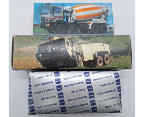 Conrad a boxed mixed scale heavy haulage trucks and similar group, to include; 3775 - Volvo N12.Kurzes FHDumper Bras, 5511 -O