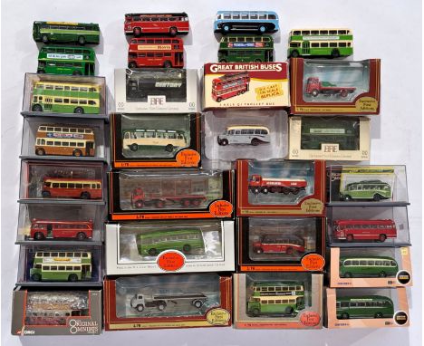 EFE, Corgi The Original Omnibus Company, Oxford Diecast and similar, a Boxed and Unboxed 1:76 and 00 Scale Bus and Commercial