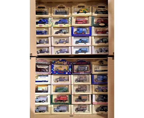 Lledo, a boxed group of promotional models to include 57005 1939 Ford Tanker "Castrol", Pharmacy Morris LD150 Van "CO-Operati