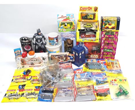 Corgi, Matchbox, Ertl &amp; similar, a boxed &amp; unboxed TV, Film &amp; related group.&nbsp; Includes Thunderbirds, Batman,