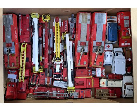 Corgi, Matchbox, Dinky and similar, a boxed Emergency related group to include Corgi Chubb Pathfinder Airport Crash Truck, Co