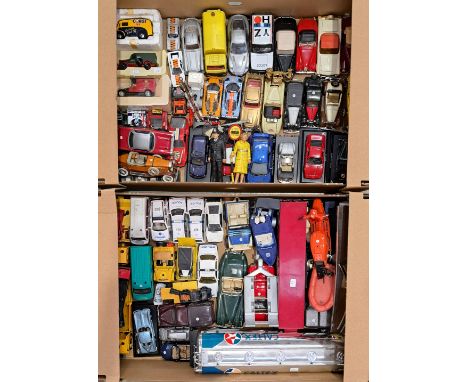 Corgi, Matchbox and similar, a unboxed group comprising of Film and TV, Emergency, Commercial and similar, to include Corgi 0