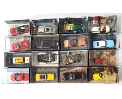 GE Fabbri Ltd, "James Bond" 007,&nbsp; a boxed magazine issue group (no magazines) to include Aston Martin DB.5 "Goldfinger",