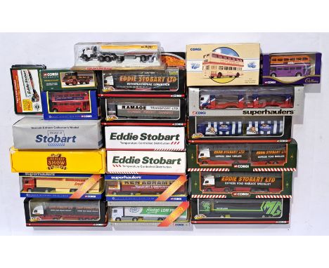 Corgi, Atlas and Majorette, a boxed commercial Vehicle group comprising of Corgi Superhaulers, Corgi Wheelz, Atlas The Greate