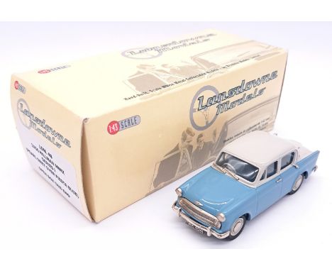 Lansdowne Models (Brooklin) a boxed 1:43 scale LDM.48 1956 Hillman Minx Series 1 - finished in "Pearl Grey Over Fiesta Blue".