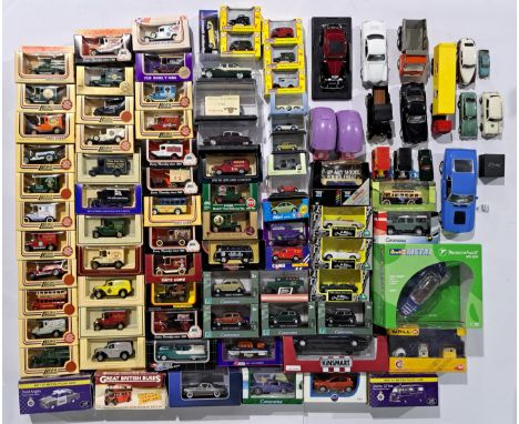 Oxford Diecast, Lledo, Classix, Atlas and similar, a boxed and unboxed group to include Corgi J65 Land Rover, Classix EM76627