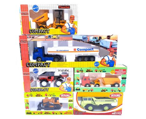 Joal, a boxed Plant and Commercial group to include 229 Quitanieves Snow Plough, 248 Hitachi EH650 and similar. Although not 