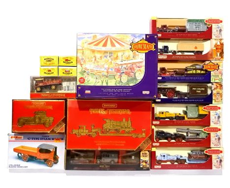 Lledo, Matchbox and similar a boxed group comprising of Lledo Days gone "Trackside", Lledo "The Showmans Collection", Matchbo