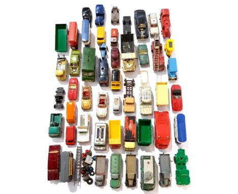 Dinky, Corgi, Matchbox and similar a unboxed Commercial, Film, Emergency, and similar group, to include Dinky 440 (30p) Stude