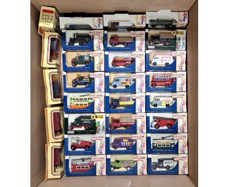 Lledo, a boxed group of promotional models to include 58003 1950 Morris Z Van "Royal Mail", SL050000 1926 Bull-Nose Morris Va