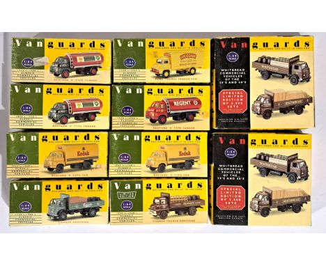 Vanguards, a boxed 1:64 Scale Commercial group to include VA7001 Bedford 'S' Type Tanker "Shell-Bp", VA7000 Bedford 'S' Type 