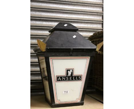 20th century Ansells advertising pub light/lamp