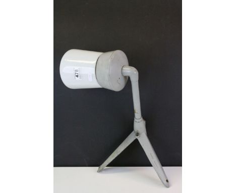 Vintage 20th century Coughtaie of Glasgow industrial lamp
