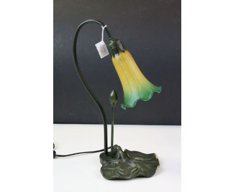 Art Nouveau style lily table lamp 