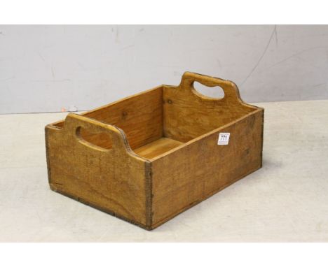 Vintage Pine Trug