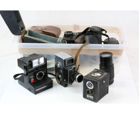 Quantity of cameras to include Zeiss Ikon, Nikon, Polaroid etc