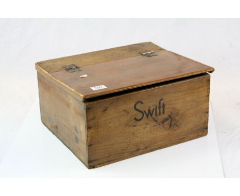 Vintage Pine Advertising Box