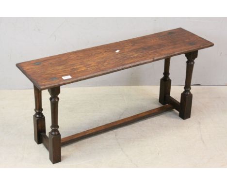 Oak Window Seat Bench