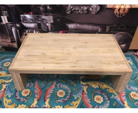 Timothy Oulton Portrait Coffee Table Oak Sandshore Natural The Range Has A Clear Industrial Look Combining Square Edges And L