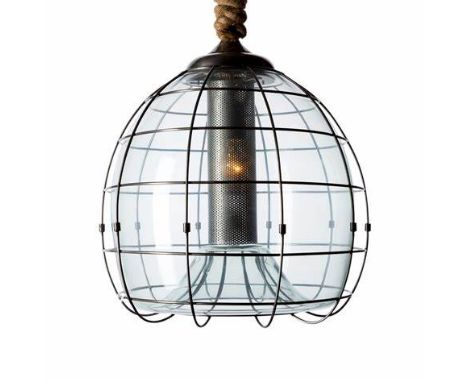 Timothy Oulton â€“ Faraday 40cm Pendant Clear This innovative pendant is a homage to physicist Michael Faraday, who discovere