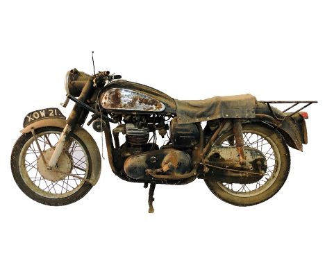 Norton 99 Dominator 600 cc twin motorcycle, engine No. 82453, first registered 12th May 1959, last owner since 1963, a genuin