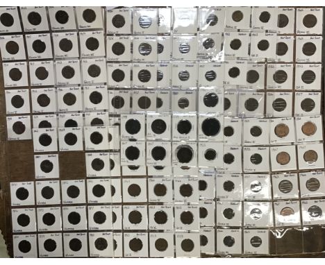 Large Collection of Halfpenny&rsquo;s and Farthings from George III to Elizabeth II, including George III Cartwheel Penny and