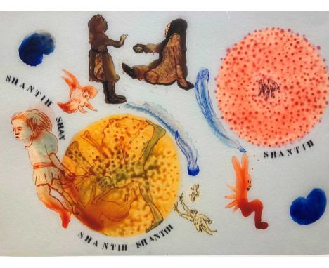 Nalini Malani, After T.S. Eliot's The Wasteland, signed and dated 'N Malani 2008' (lower right), numbered 42/150, digital pri