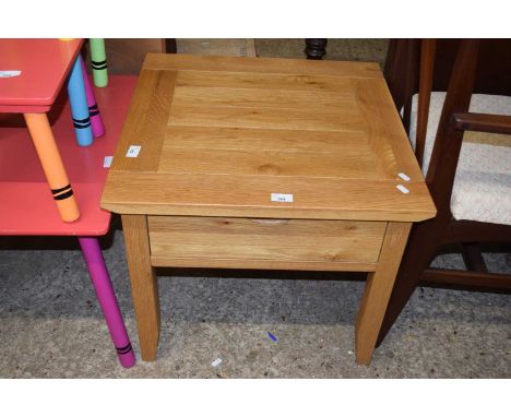 Light oak coffee table