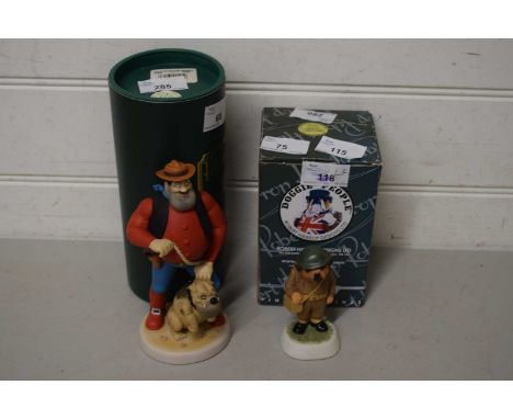 Robert Harrop Beano and Dandy collection Desperate Dan One Man and his Dog together with Robert Harrop Collectors Club Border