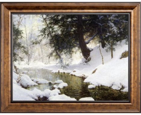 Walter Launt Palmer (1854–1932) was an American Impressionist painter known for his landscapes, particularly scenes of winter