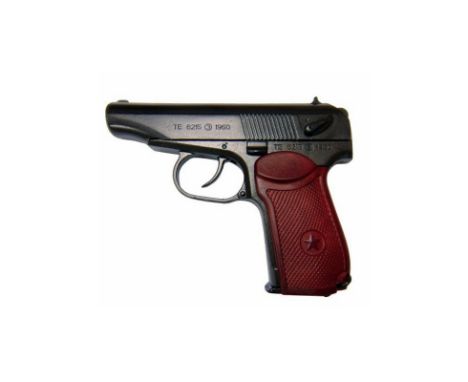 The Makarov pistol is a semi-automatic pistol that was designed in the Soviet Union and became the standard sidearm for Sovie