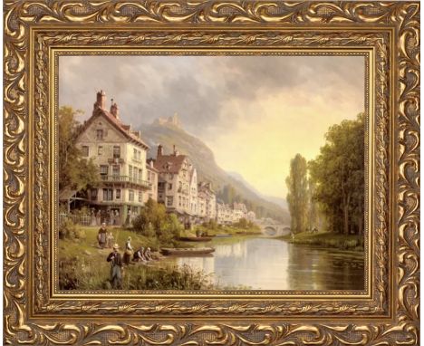 Charles Euphrasie Kuwasseg (1838–1904) was a French painter known for his marine and coastal scenes. Born on April 2, 1838, i