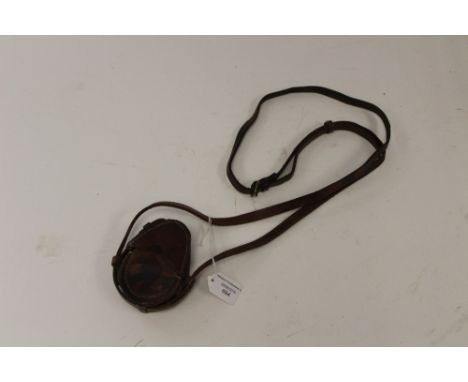 WW1 British Compass in leather pouch. Pouch is maker marked "Leatheries 1916" Named on the strap to "2nd Lt. E.A. Phillips"