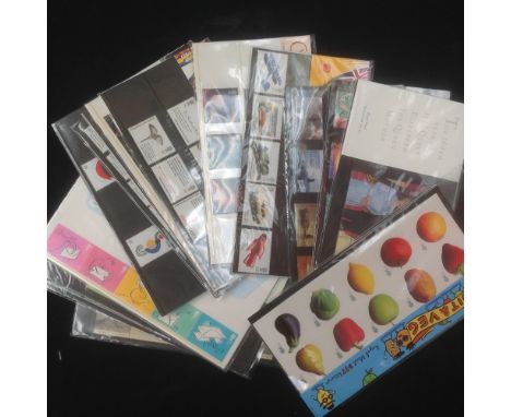69 Presentation Packs of stamps (1997-2002) including Fruit & veg, Railways, Wildlife defs 1=2 and numerous M/sheets. Few Fir