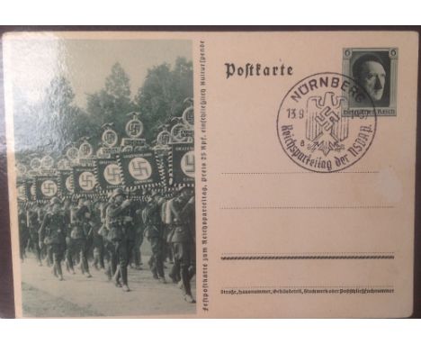 German 3rd Reich, 39 items of postal stationary, First Day Covers and cards, elusive material, mint and used