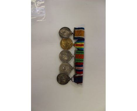Brtish WW1 and WW2 Medal Group to PLY 15877 Clp DC Adams RMLI Britsh War Medal 1914-1918, Victory Medal, Defence Medal, War M