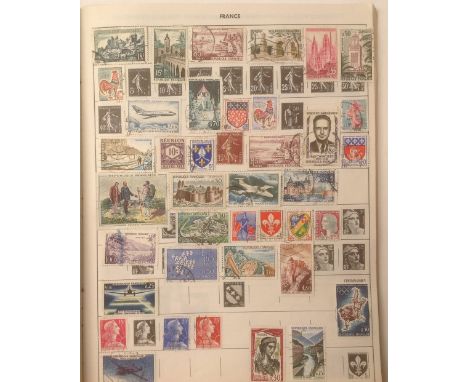 A box of stamps and First Day Covers