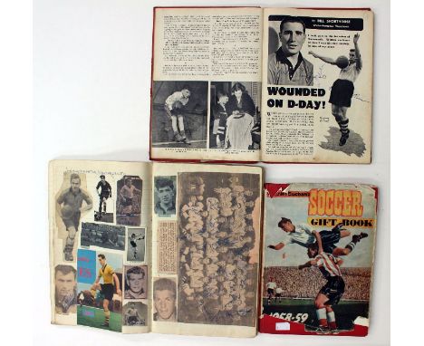 Football Memorabilia: An extensive collection of football photographs and autographs from the late 1950s/early 1960s (over 10