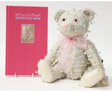 Steiff: A Steiff Limited Edition Margaret Steiff edition 'Haute Couture' teddy bear, only available to selected club members 